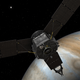Artist’s concept of the Juno spacecraft at Jupiter. Image: NASA/JPL-Caltech
